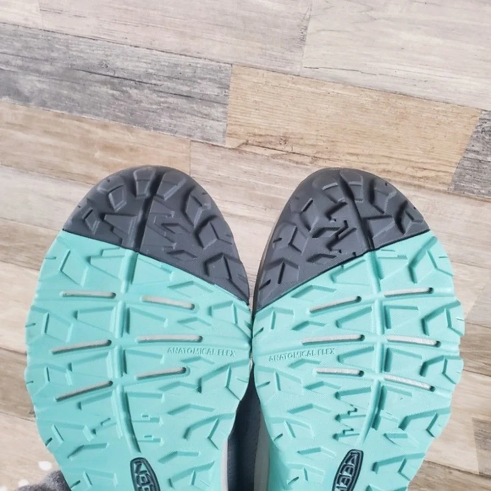 Keen Terradora II‎ Vent Womens Shoes Sz 10.5 Drizzle Ocean Wave Hiking Sneakers
